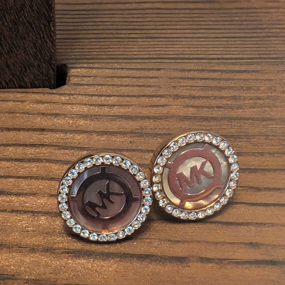 Michael Kors rose gold and pink link crystal padlock set - Picture 8 of 15